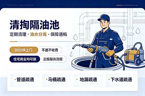 昌北清掏隔油池
